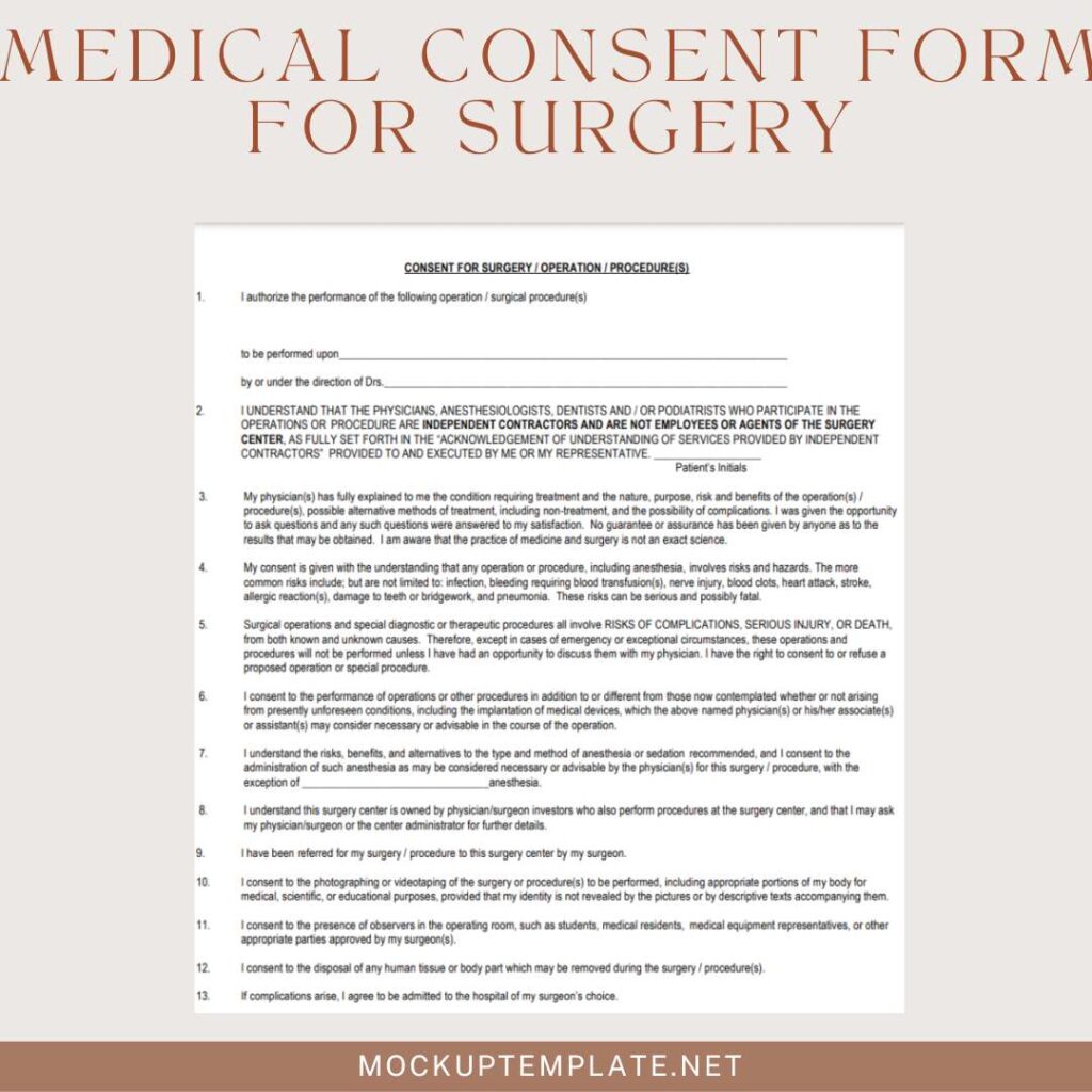 Medical-Consent-Form-for-Surgery