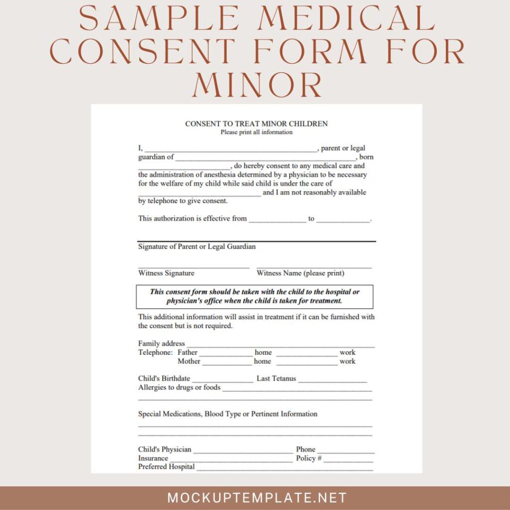 Sample-Medical-Consent-Form-for-Minor