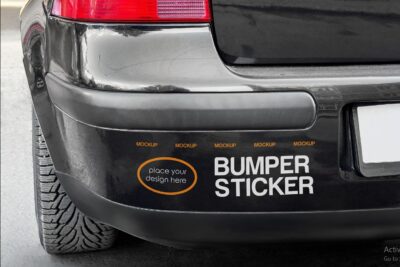 Bumper-Sticker-Mockup