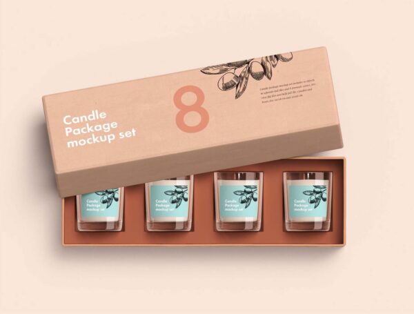 Candle-Sticker-and-packaging-Mockup