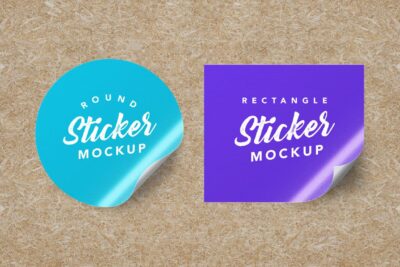 Glossy-Sticker-Mockup