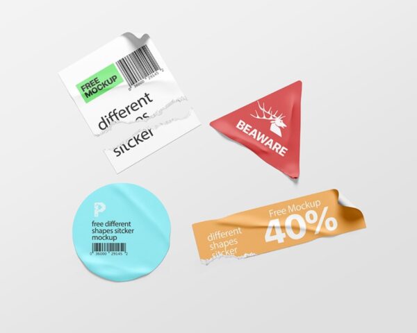 Paper-Sticker-Mockup