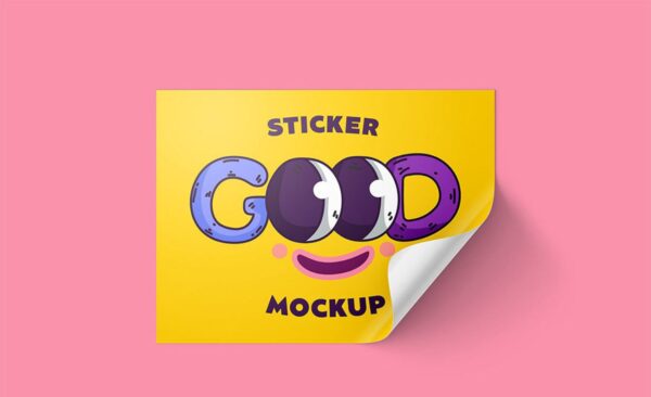 Rectangle-Sticker-Mockup