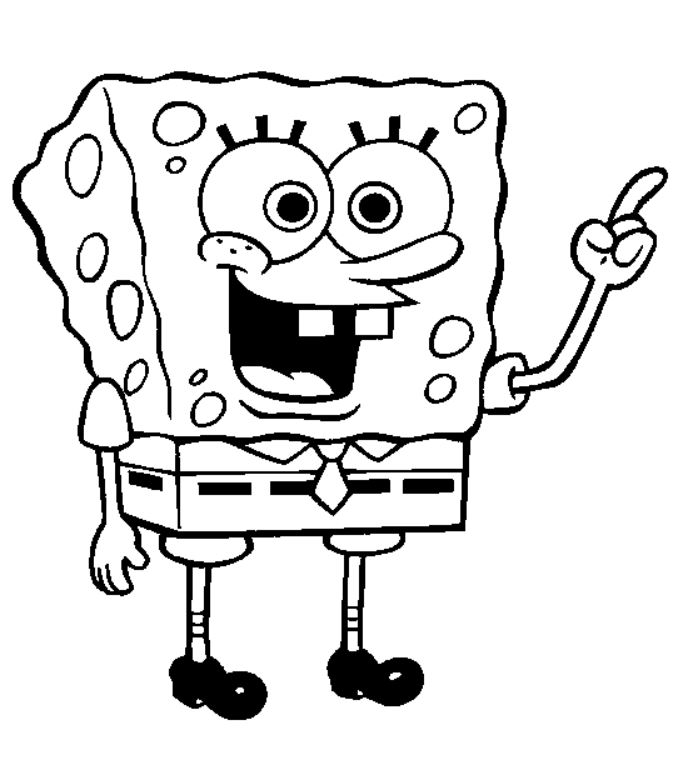 Spongebob-outline