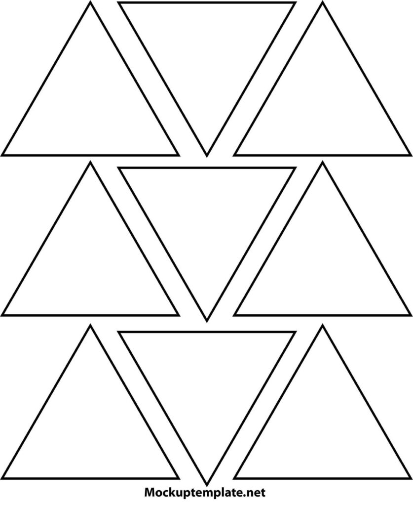 3-inch-printable-Triangle-template