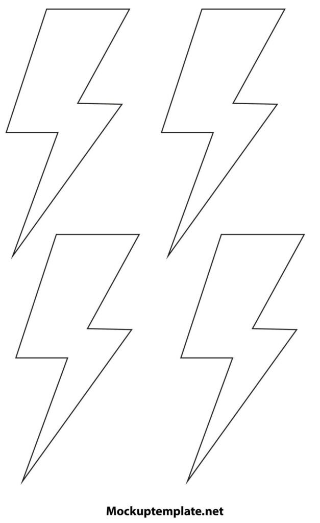 5-inch-lightning-bolt-template