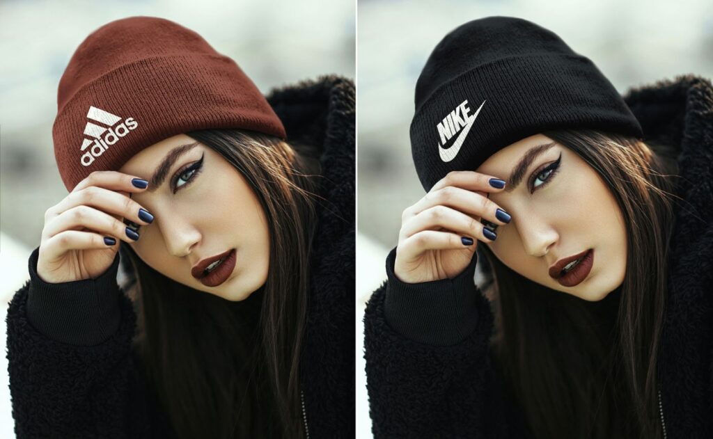 Girl-Wearing-Beanie-Hat-Mockup