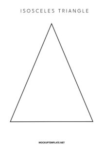 Printable Triangle Templates Free