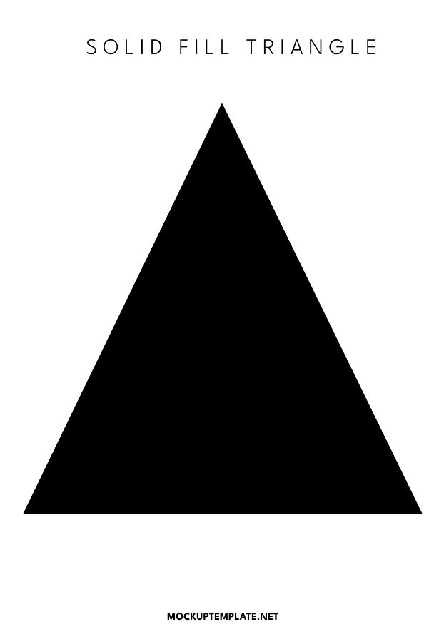 Solid Fill Triangle