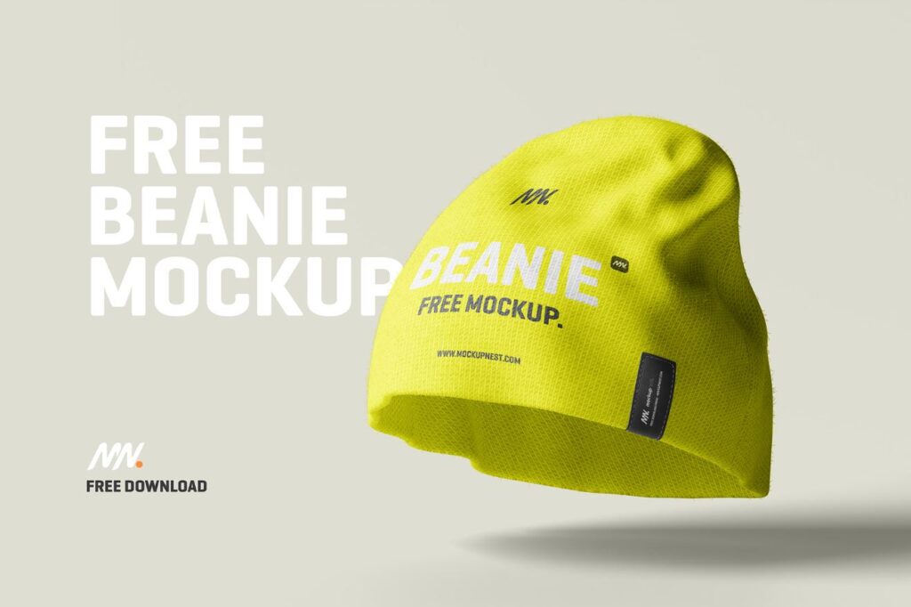 hovering-beanie-mockup