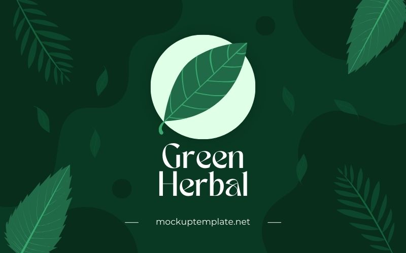 Green graphic design