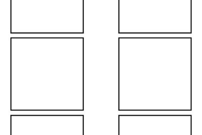 3 Inch Blank Square Template Printable