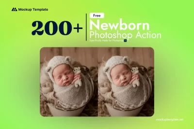 200 Newborn Photoshop Action