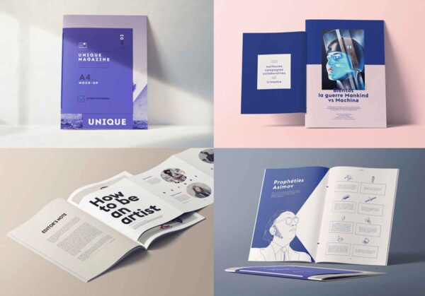 25 Unique magazine mockups