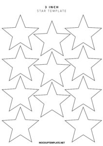 Free Printable Star Templates ( 16+ PDF )