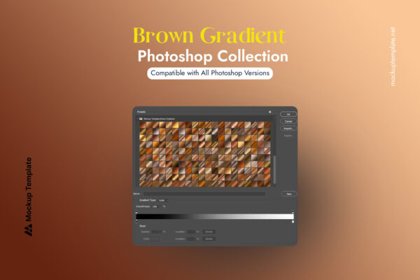 Brown Gradient Photoshop Free Download