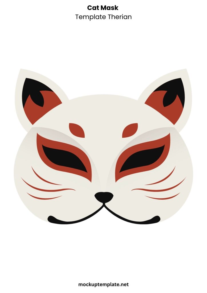 Cat Mask Template Therian