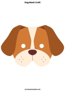 7+ Best Free Printable Dog Mask Templates ( PDF )
