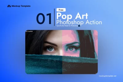 Easy Pop Art Portrait Photoshop Action