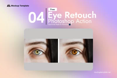 Eye Retouch Photoshop Action