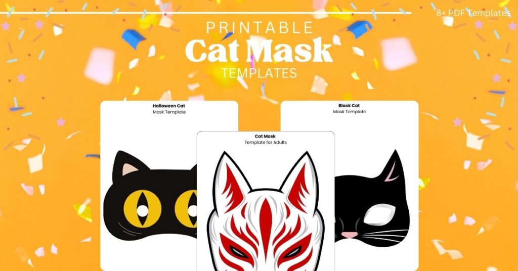 Free Printable Cat Mask Templates