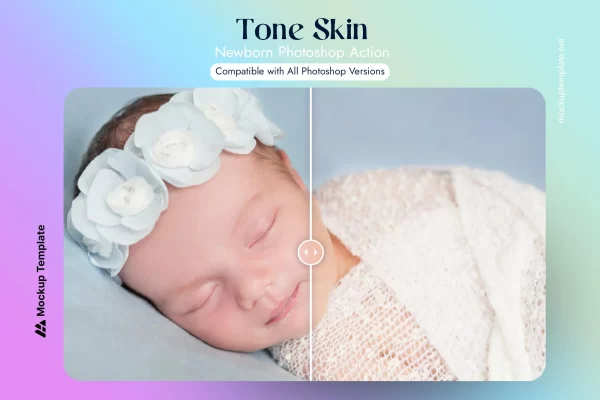 Free Tone Skin Newborn Photoshop Action