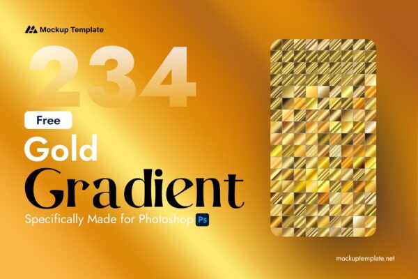 Gold Gradient Photoshop