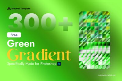 Green Gradient Photoshop