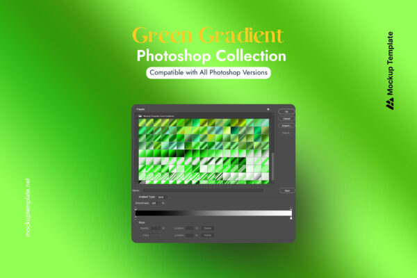 300+ Green Gradient Photoshop (FREE) - Image 2