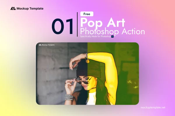 Pop Art Photoshop Action Presets