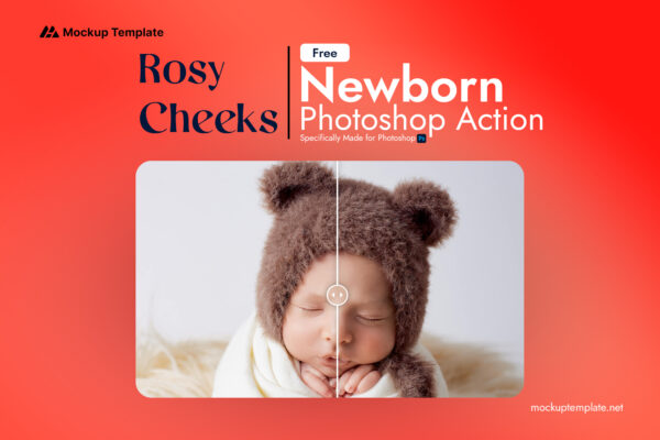 Rosy Cheeks Newborn Photoshop Action