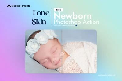 Tone Skin Newborn Photoshop Action