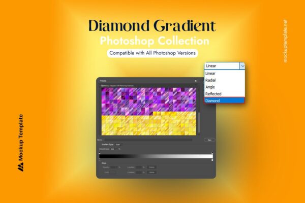 Diamond Gradient Photoshop Free Download