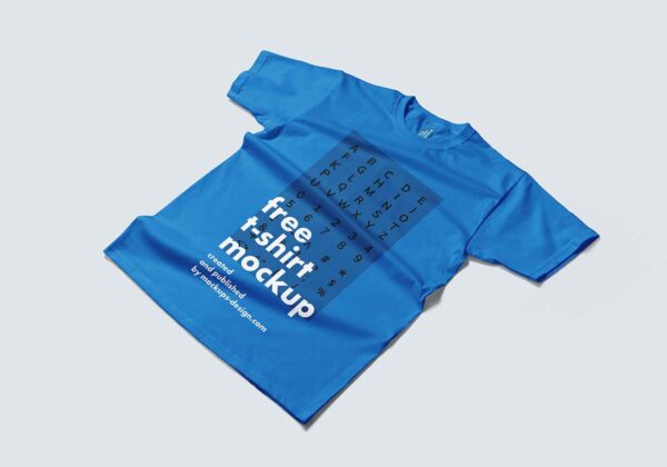 Flat T-Shirt Mockup - Image 2