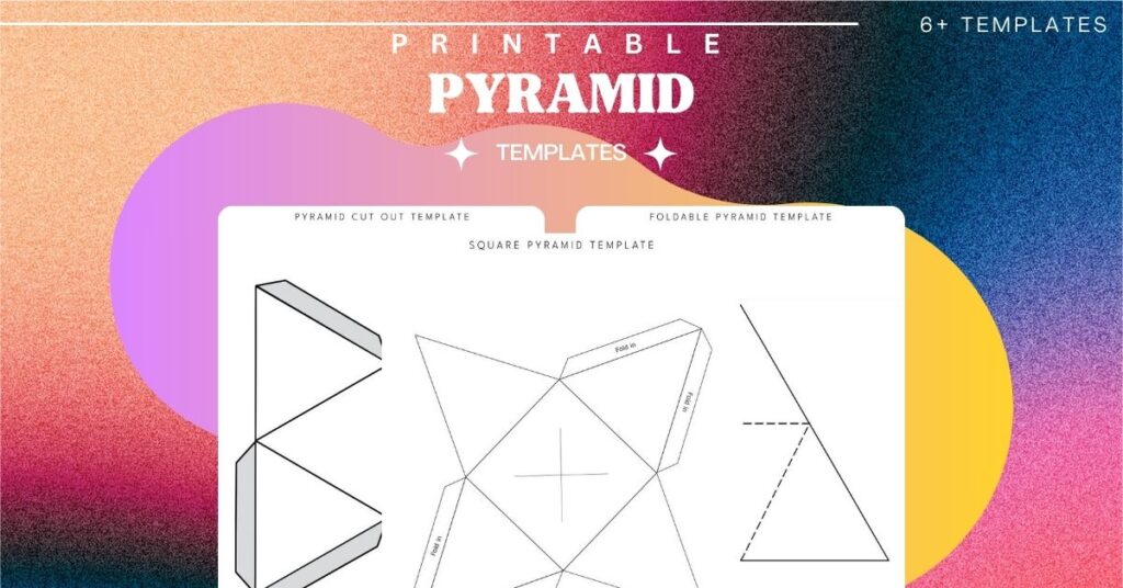 Free Printable Pyramid Templates