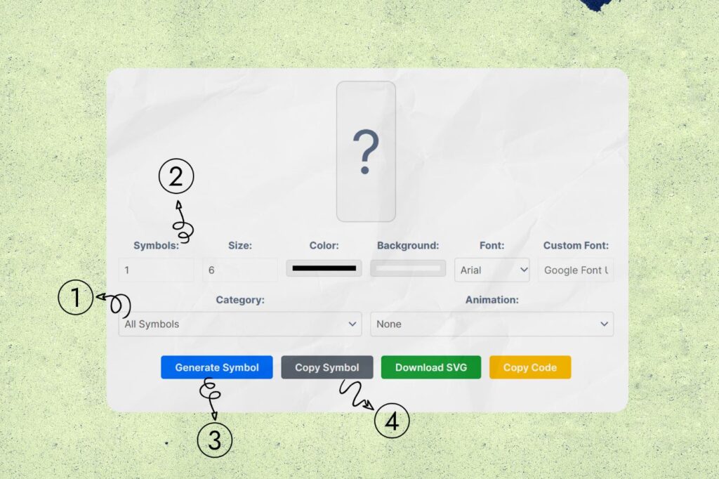 Random Symbol Generator : Find Emoji, Numbers & Symbols