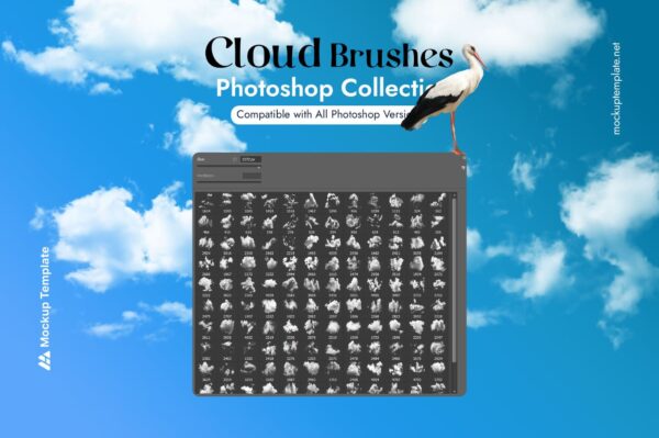 135+ Cloud Brush Photoshop (FREE) - Image 2