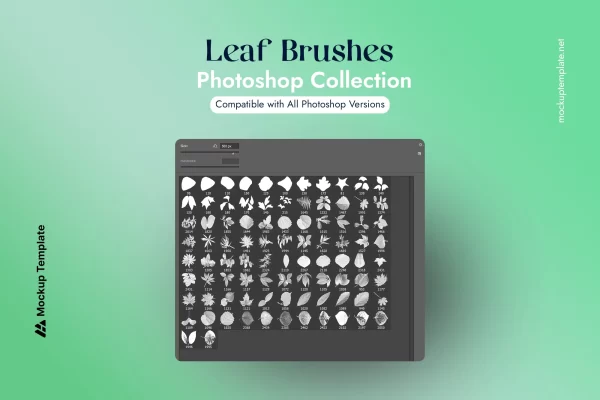 90+ Leaf Brush Photoshop (FREE) - Image 2