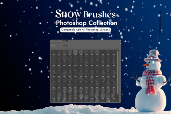 125+ Snow Brush Photoshop (FREE) - Image 2