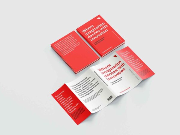 Book with dust jacket mockup 5