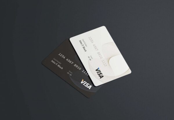 Free Credit Card Mockup PSD