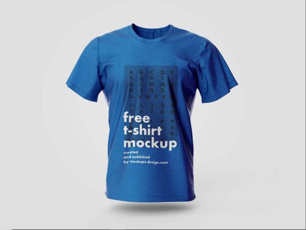 Free Freestanding T-Shirt Mockup (PSD)