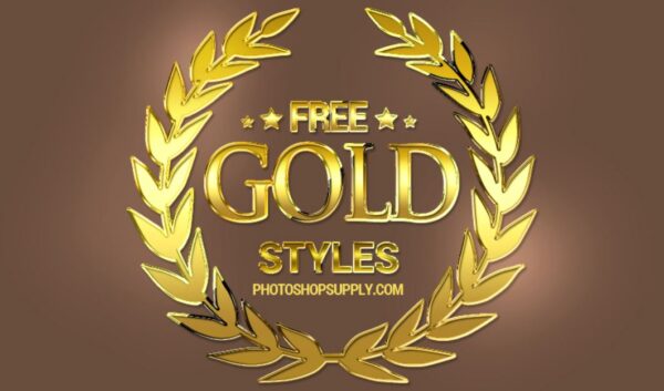 Free Gold Style Photoshop 2