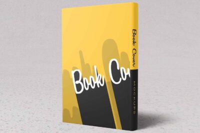 Free Simple Front and Back Cover Book Mockup