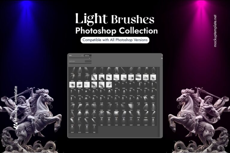 how to use light brush in photoshop