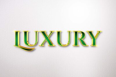 Luxury Text Mockup