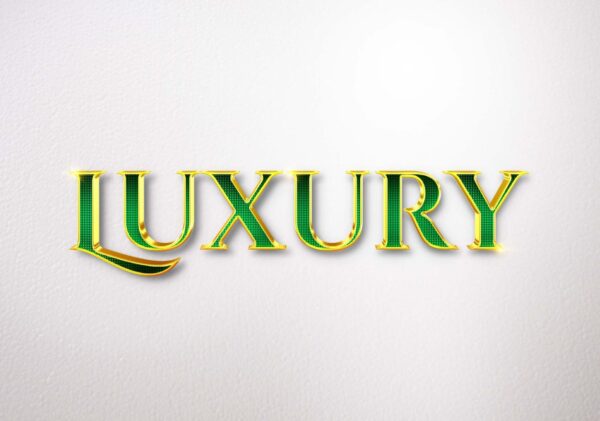 Luxury Text Mockup