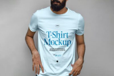 Men Model Mockup PSD