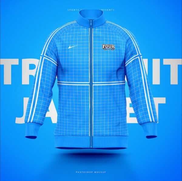 Sports Tracksuit jacket mockup 2