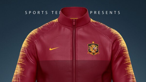 Sports Tracksuit jacket mockup 4